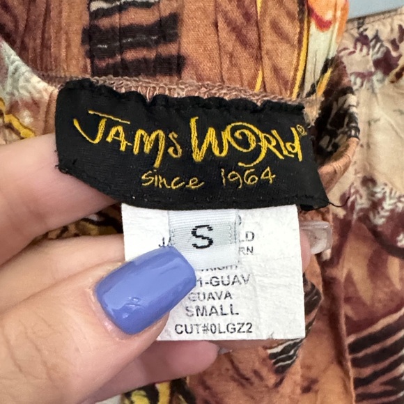 Jams World Vintage Tropical Patchwork Mini Skirt - Picture 2 of 8